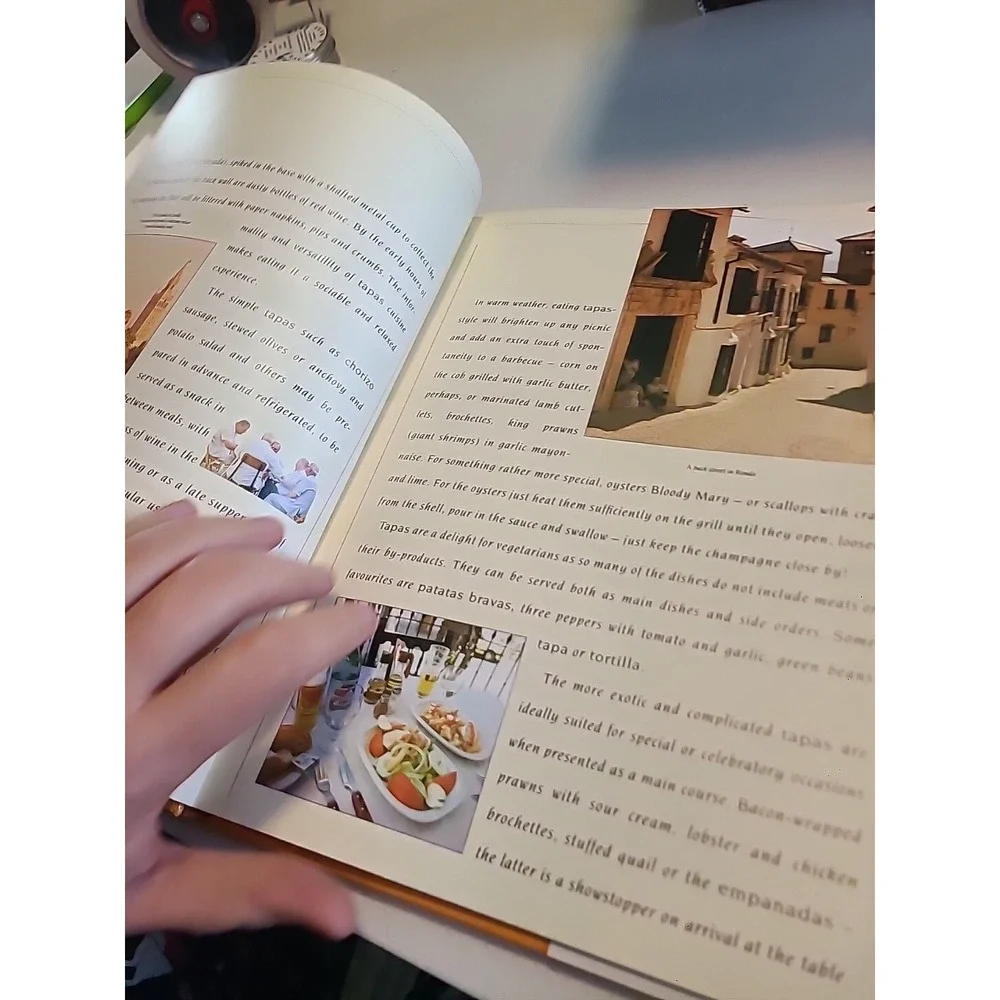 Tapas Delicious Snacks From Spain By Adrian Lisson Hardcover Spanish Cookbook